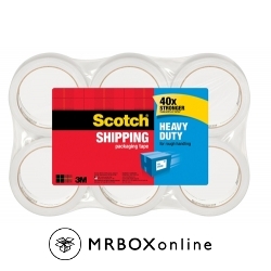 3M Scotch 2X55yds 6 Pack Heavy Duty Tapes