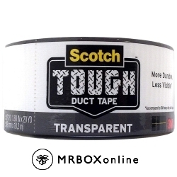 3M Scotch Duct Tapes Clear