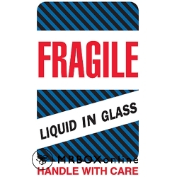 4x6 Fragile Liquid in Glass