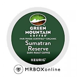 Keurig GREEN MOUNTAIN COFFEE® Sumatran Reserve