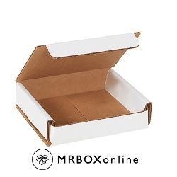 4x4x1 White Die Cut Mailer Boxes