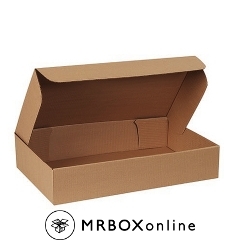 24.5x14.25x4.5 Brown Die Cut Garment Mailing Boxes