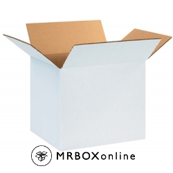 13.5X9X11.5 White Cardboard Box