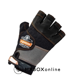 Proflex Half-Fingered Impact Gloves Large