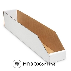 24x4x4.5 White Bin Boxes