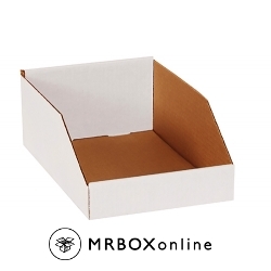 12x8x4.5 White Bin Boxes