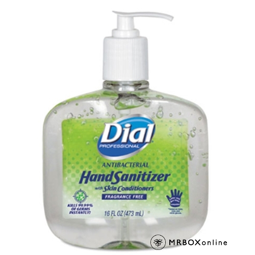 Dial Antibacterial Gel Hand Sanitizer with Moisturizers