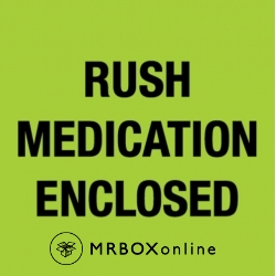 4x4 Rush Medication Enclosed Green Fluorescent