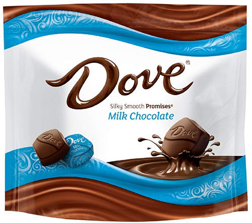 Dove Promises Milk Chocolate with an order of $400