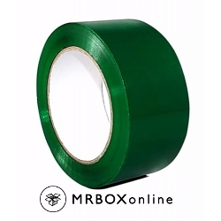 2x110yds Green Plastic Box Tape