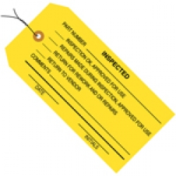 Inspected Yellow Tags