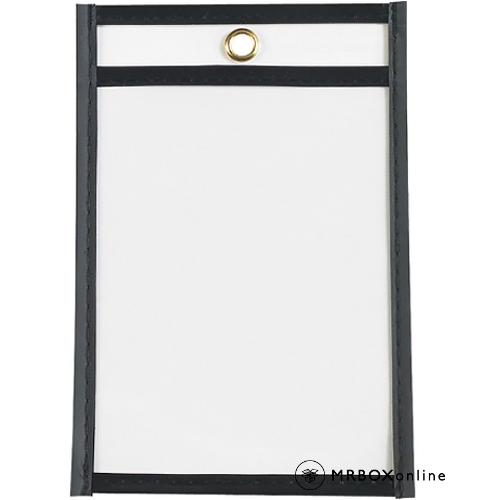 4x6 Short Side Job Ticket Holders Vinyl Envelopes