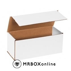 12x5x5 White Die Cut Mailer Boxes