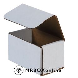 5x3x3 White Die Cut Mailer Boxes