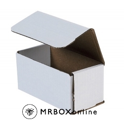 6x3x3 White Die Cut Mailer Boxes