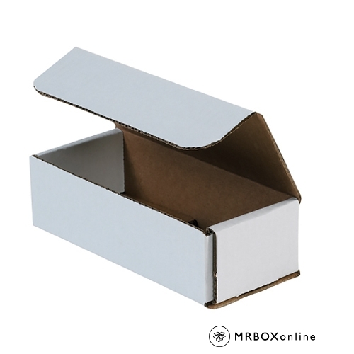 12x4x3 White Die Cut Mailer Boxes