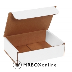 7x5x2 White Die Cut Mailer Boxes