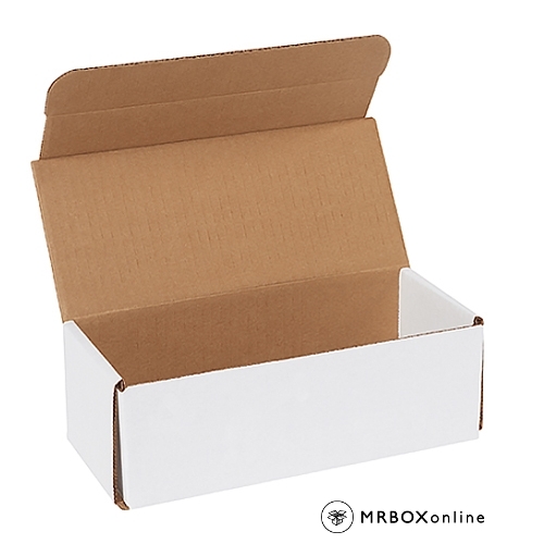 9x4x3 White Die Cut Mailer Boxes