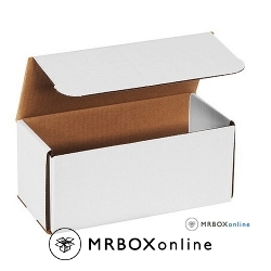 9x4x4 White Die Cut Mailer Boxes