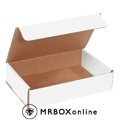 9x6x2 White Die Cut Mailer Boxes