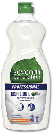 Seventh Generation Dishwashing Liquid Free and Clear