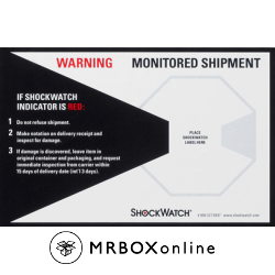 Shockwatch Companion Labels