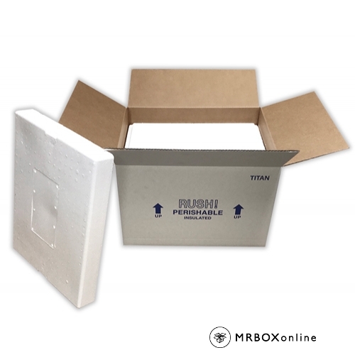 17x12.5x10 Titan Styrofoam Cooler Foam Coolers