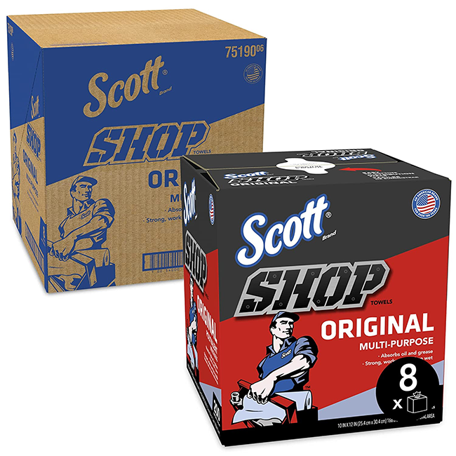 SCOTT Shop Towels in Box
